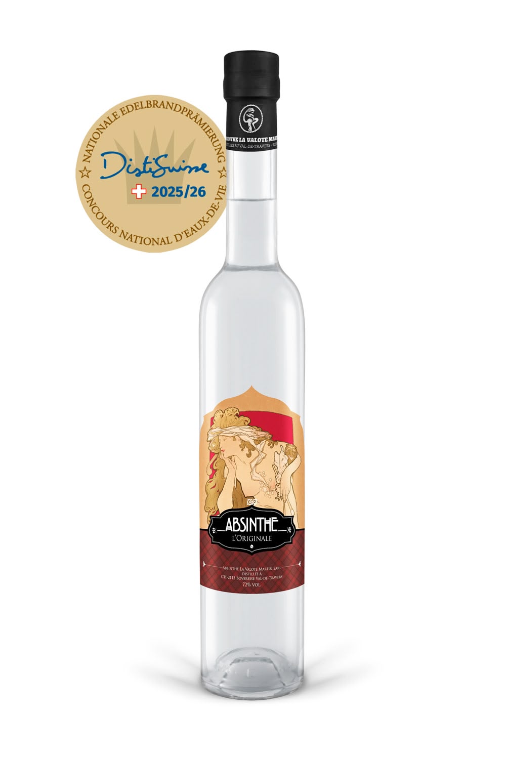 Absinthe L'Originale, Médaille d'or DistiSuisse 2025